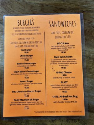 Menu photo 5 BridgeTender Tavern Tahoe City, CA Menu photo 5 BridgeTender Tavern Tahoe City, CA