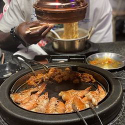 Hongdae 33 Korean BBQ - Cajun shrimp