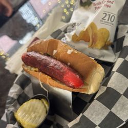 Commercial St Pub - Red hot dog