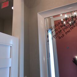 Torrid - I loveeee their dressing rooms + they have a fan because it gets hot trying on clothes.  (I'll lose the weight soon)