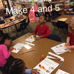 Greenbelt Children's Center - Using objects to combine sets in mathematics.
