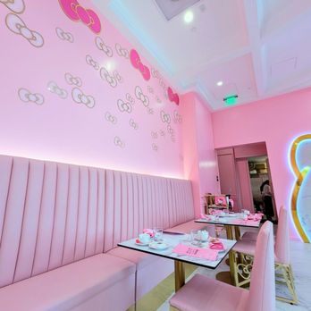 Hello Kitty Cafe - Cute decorations on the wall - Themed Cafes Near Me - Santa Clara, California Hello Kitty Cafe - Cute decorations on the wall - Themed Cafes Near Me - Santa Clara, California