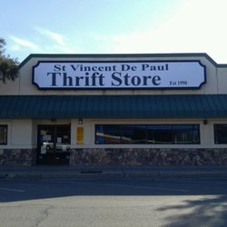 Saint Vincent de Paul Thrift Store - Front of store.