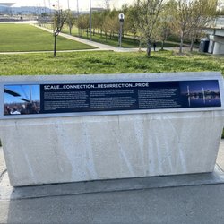 Bob Kerrey Pedestrian Bridge - Signage
