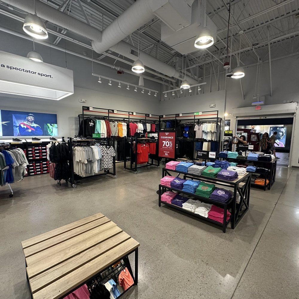 reebok outlet store locations near me