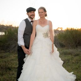 After ceremony photo shoot in my amazing consignment dress from Something Old, Something New After ceremony photo shoot in my amazing consignment dress from Something Old, Something New