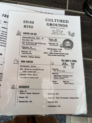 Menu photo 1 Cultured Grounds Peoria, IL Menu photo 1 Cultured Grounds Peoria, IL