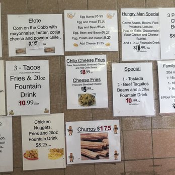 Plata's Mexican Food - Specials - Mexican Near Me - Barstow, California