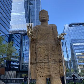 The High Line - April 26, 2026: Buddha statue - Parks Near Me - New York, New York