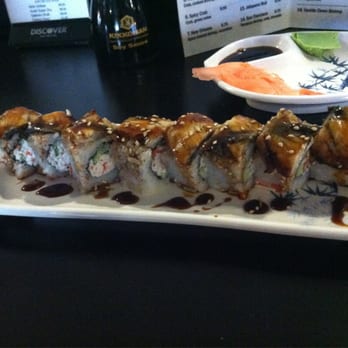Sushi House - Dragon roll! The sushi is good, nigiri had a little too much rice. - Sushi Bars Near Me - American Fork, Utah
