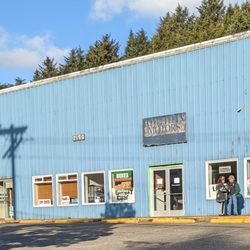 U-Haul Neighborhood Dealer - Front of building where U-Haul business is transacted.