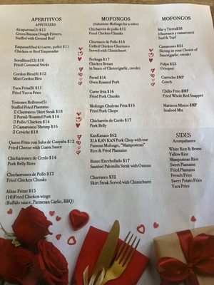 Menu photo 1 The Mofongo King Port St Lucie, FL
