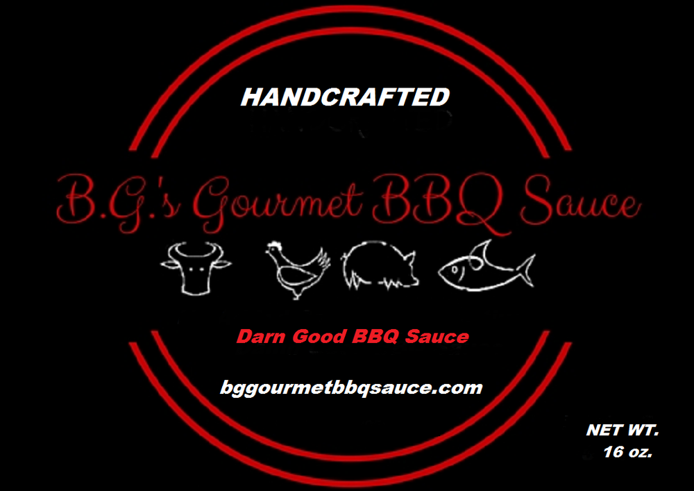 BG's Gourmet BBQ Sauce Logo