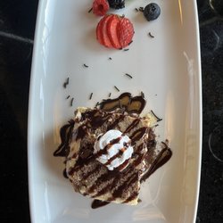 La Dolce Vita - Cheesecake-pastel mixto de vainilla y chocolate.