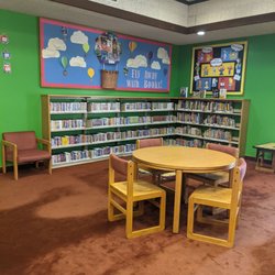 LA County Library - La Verne Library - Reading area