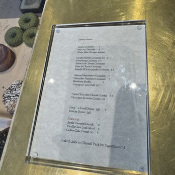 Mandarin 2 - Menu as of Nov 25 - Coffee & Tea Near Me - Pasadena, California