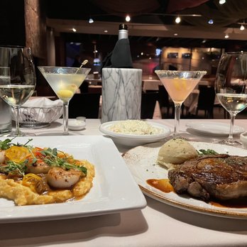 Bodean Seafood Restaurant - Pan Seared Jumbo Sea Scallops and Wagyu Ribeye - Seafood Near Me - Tulsa, Oklahoma Bodean Seafood Restaurant - Pan Seared Jumbo Sea Scallops and Wagyu Ribeye - Seafood Near Me - Tulsa, Oklahoma