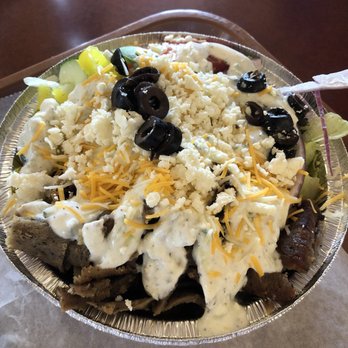 Oh Greek - a plate of food on a table - Greek Near Me - Ellenton, Florida