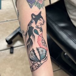Inktown Tattoo Studio - Japanese cat