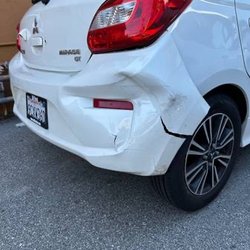 Star Mobile Autobody & Paint - Bumper Repair Before