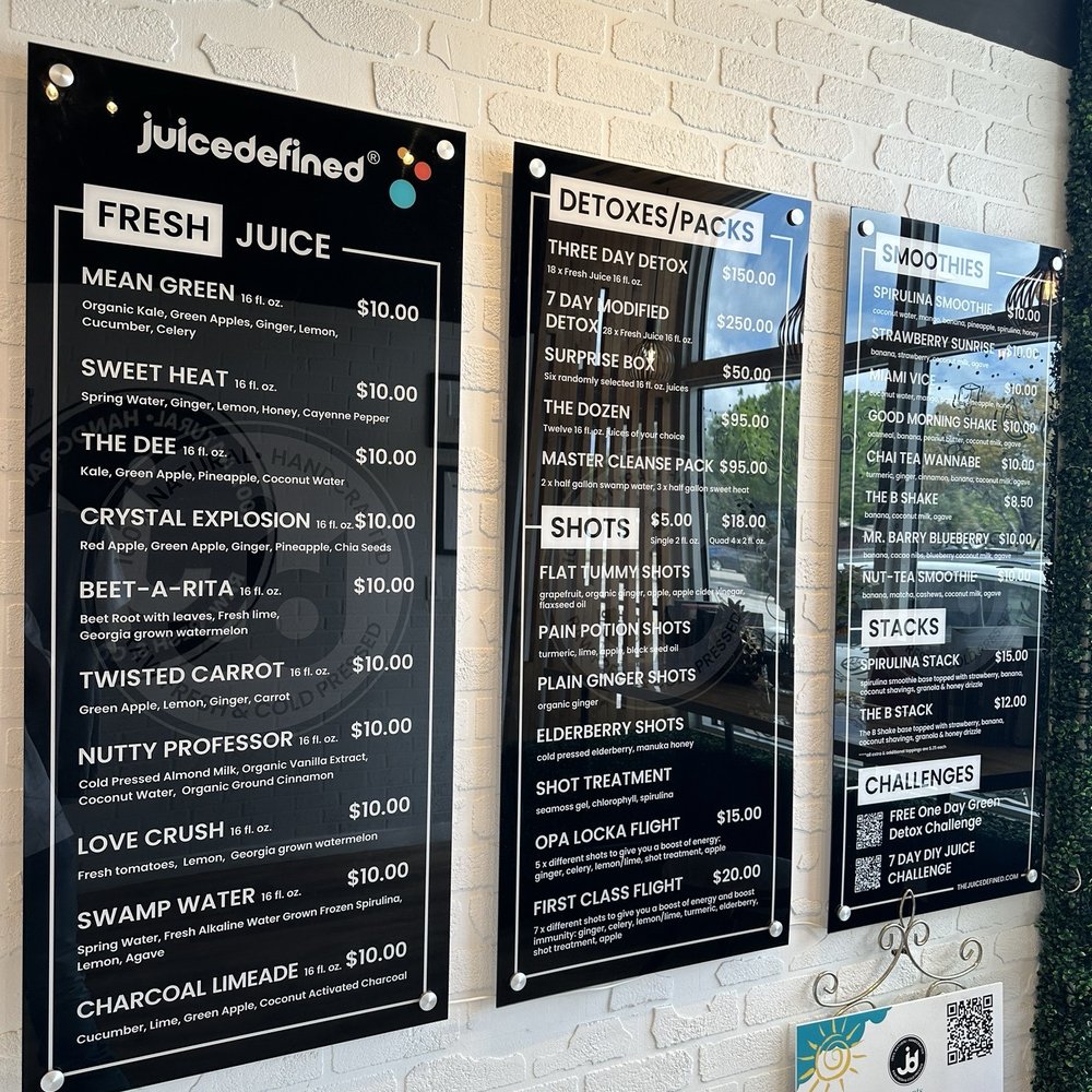 Menu Menu