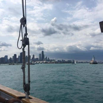 Tall Ship Windy - Another skyline view - Boating Near Me - Chicago, Illinois