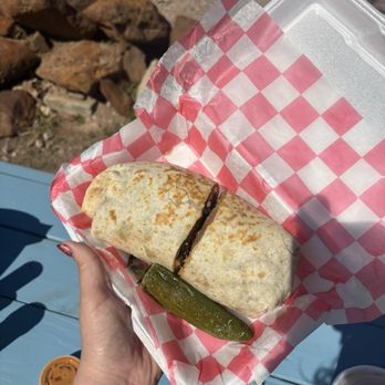 Tank’d & Loaded - Beef burrito - Food Trucks Near Me - Katy, Texas