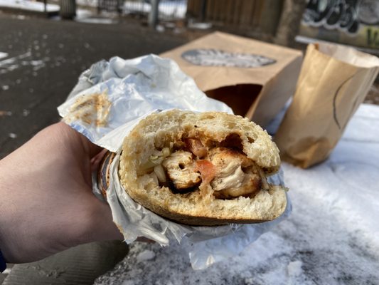 Baguette Brochette Plateau by null