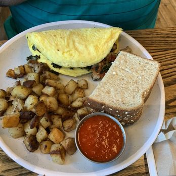 Morning Shift - Sicilian omelette with a surprise of black hair inside - Sandwiches Near Me - Kennesaw, Georgia