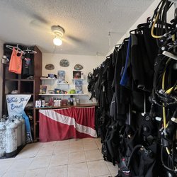 Om Delfin - Diving stuff