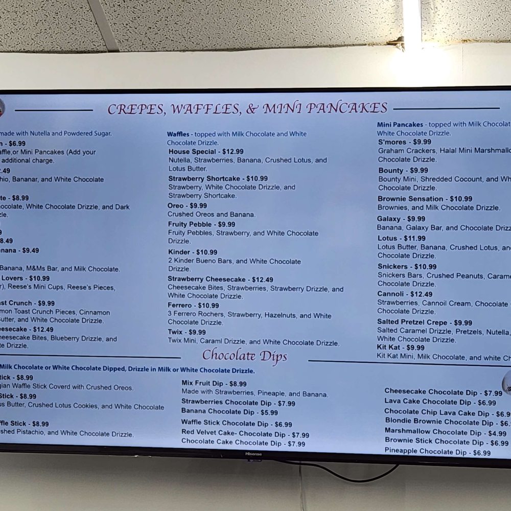 Crepe House - Menu - Waffles Near Me - The Bronx, New York Crepe House - Menu - Waffles Near Me - The Bronx, New York