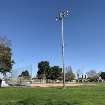 Foisia Park - View of the baseball field . - Parks Near Me - Carson, California