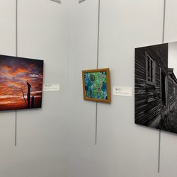 Hallberg Center for the Arts - Influenced exhibit