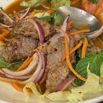 Little Siam Restaurant - Beef Salad Khaek Salad - Thai Near Me - West Hills, California Little Siam Restaurant - Beef Salad Khaek Salad - Thai Near Me - West Hills, California