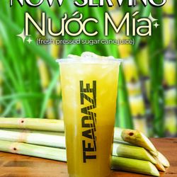 Tea Daze - Now serving fresh sugar cane juice, pressed every order at our Stockton location!