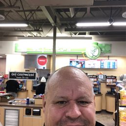 a man in a grocery store