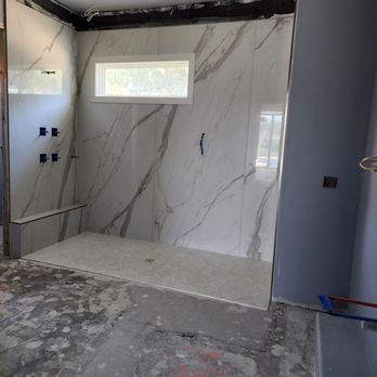 Distinctive Tile & Marble - Master shower - Tiling Near Me Distinctive Tile & Marble - Master shower - Tiling Near Me