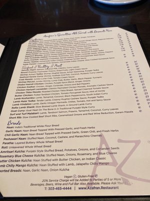Menu photo 2 Azafran Indian Cuisine - Azitra Broomfield, CO Menu photo 2 Azafran Indian Cuisine - Azitra Broomfield, CO