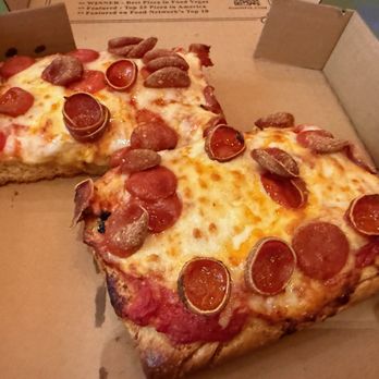 Good Pie - Sicilian style with eppepperoni. - Pizza Near Me - Las Vegas, Nevada Good Pie - Sicilian style with eppepperoni. - Pizza Near Me - Las Vegas, Nevada