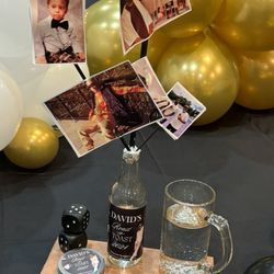 Lavishly Elegant - Personalized Centerpiece