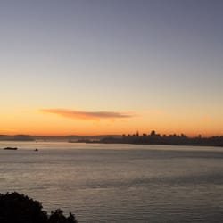 Bonavia Limo - Sunrise from Golden Gate Bridge Vista Point, Marin County