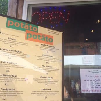 Potāto Potäto - a menu for a restaurant - Street Vendors Near Me - Portland, Oregon Potāto Potäto - a menu for a restaurant - Street Vendors Near Me - Portland, Oregon