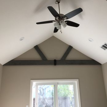 Art Renovation - a ceiling fan in a new home - General Contractors Near Me
