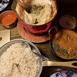Butter chicken, biryani Butter chicken, biryani