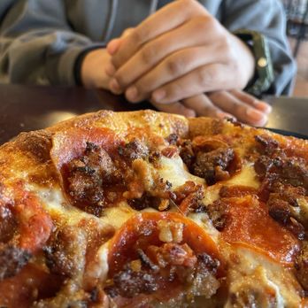 Pizza Factory - 3 topping mini pizza (lunch special) - Pizza Near Me - Placerville, California Pizza Factory - 3 topping mini pizza (lunch special) - Pizza Near Me - Placerville, California