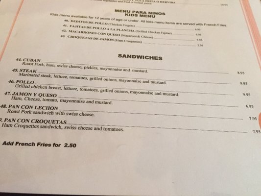 Menu photo 4 Havana Cafe Indianapolis, IN