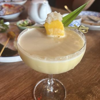 Jay Nok - Mango sticky rice cocktail - Thai Near Me - Vancouver, British Columbia