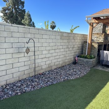 JH Landscaping & Construction - Rock they put in to replace mulch - Landscaping Near Me