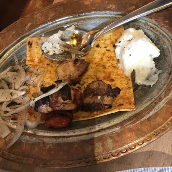 Zaytinya - Shish Taouk (sorry half gone - too good to stop for a photo) - Greek Near Me - Washington, DC, District of Columbia Zaytinya - Shish Taouk (sorry half gone - too good to stop for a photo) - Greek Near Me - Washington, DC, District of Columbia
