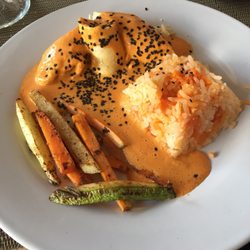 Cafe Catedral - Pollo en salsa de Chile Morita